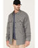 Image #2 - Hawx Men's Sherpa Lined Shirt Jacket, Charcoal, hi-res