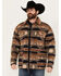 Image #1 - Cinch Men's Southwestern Print Snap Jacket, Multi, hi-res