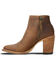 Image #3 - Lane Women's Charlie Booties - Round Toe, Caramel, hi-res