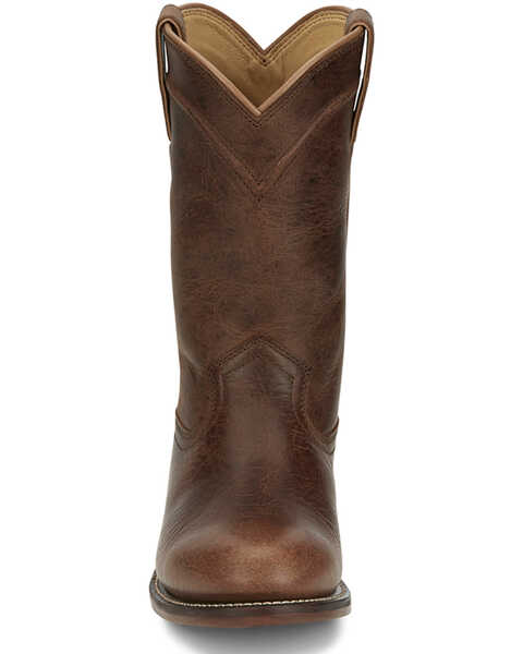 Image #4 - Justin Women's Holland Western Boots - Round Toe , Tan, hi-res