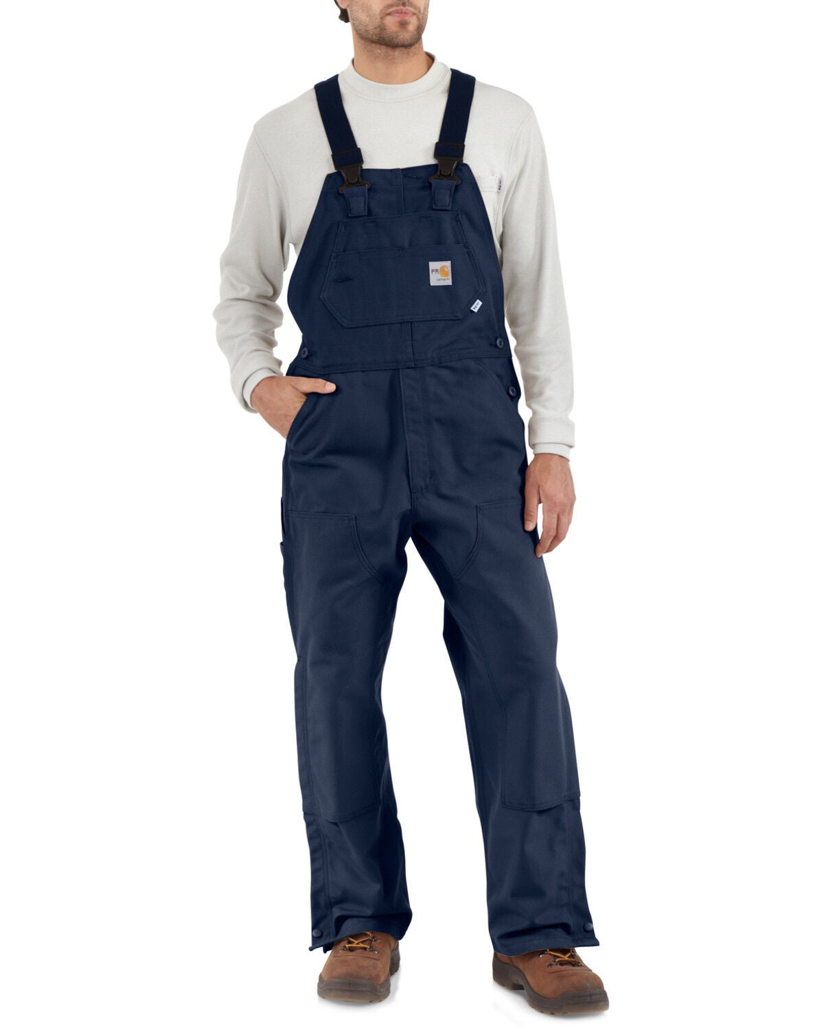 Coveralls: Denim Bib Overalls 