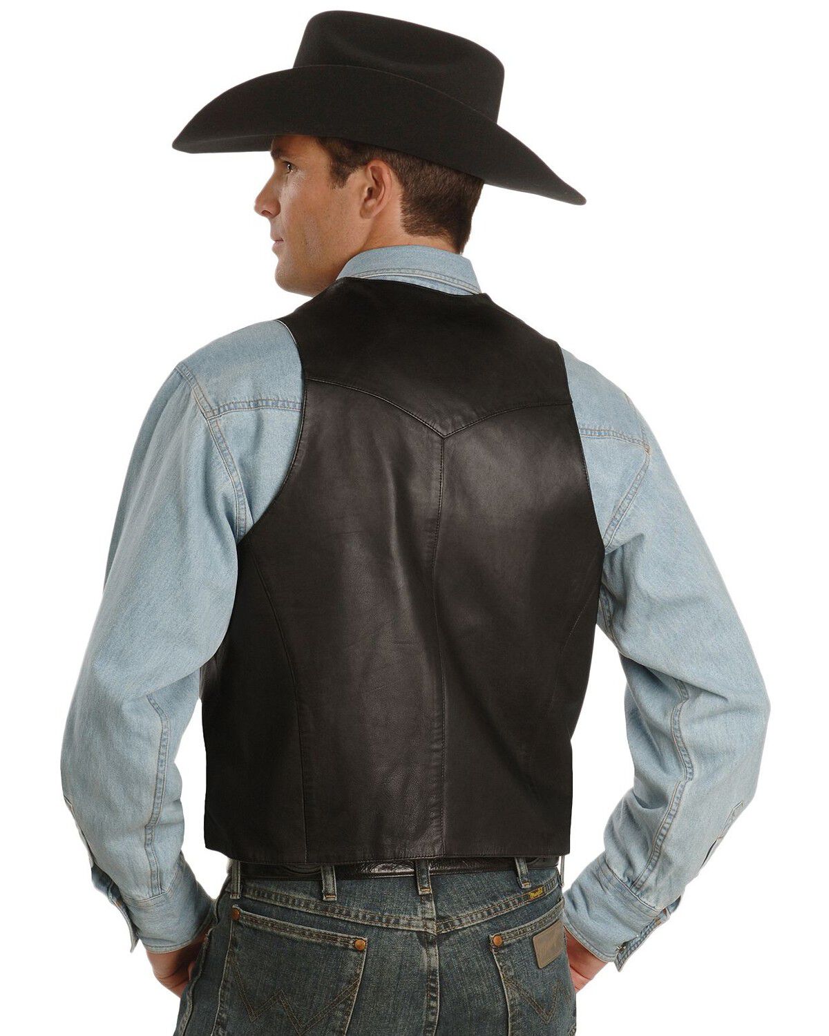 scully lamb leather vest