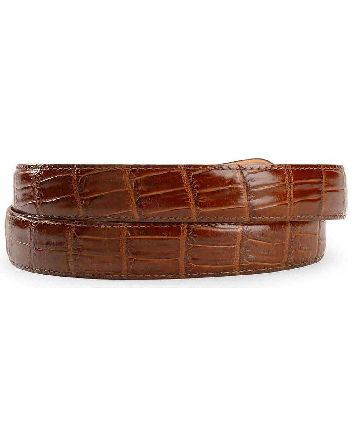 Image #2 - Leegin Men's Crocodile Print Leather Belt, , hi-res