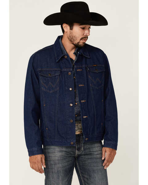 West Louis™ American Cowboy Denim Jacket