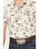 Pendleton Men's Laramie Cowboy Print Short Sleeve Western Snap Shirt, Ivory, hi-res