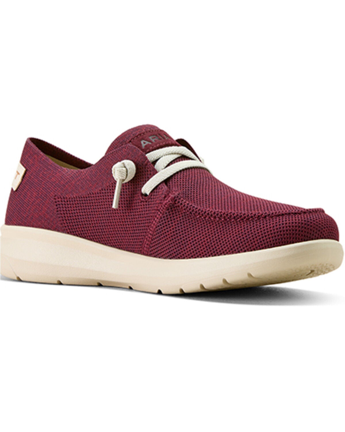 Image #1 - Ariat Women's Hilo Casual Shoes - Moc Toe, Burgundy, hi-res
