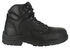Timberland Men's Black Titan 6" Work Boots - Alloy Toe , Black, hi-res