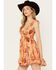 Image #2 - Free People Women's Vernon Mini Dress, Orange, hi-res