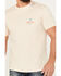 Image #3 - Brixton Men's Austin Cowboy Short Sleeve Graphic T-Shirt , Sand, hi-res