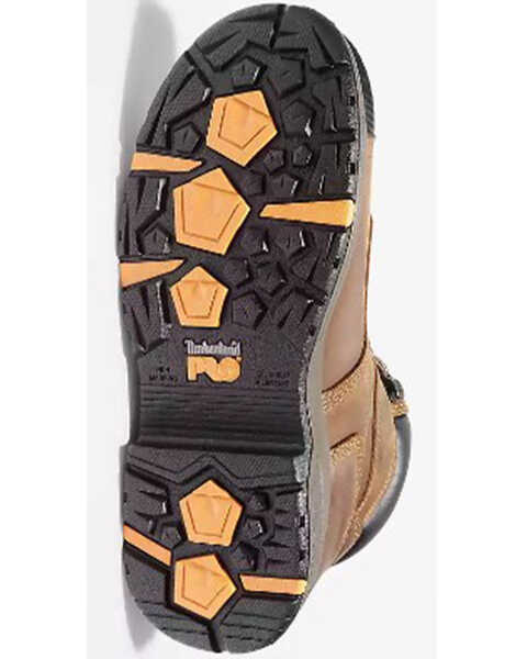 Image #4 - Timberland Pro® Men's 6" Helix Waterproof Work Boots - Composite Toe , Brown, hi-res