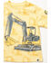 Image #2 - John Deere Toddler Boys' Double Duty Digger Short Sleeve Graphic T-Shirt, Yellow, hi-res