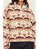 Image #3 - Rock & Roll Denim Women's Southwestern Print Sherpa Pullover, Cream, hi-res