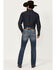Image #3 - Cody James Men's Medium Wash Alamo Slim Straight Stretch Denim Jeans , Medium Wash, hi-res