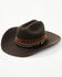 Image #1 - Shyanne Women's Jacquard Band Cowboy Hat, Brown, hi-res