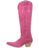 Image #3 - Dingo Women's Thunder Road Western Boots - Snip Toe, Fuchsia, hi-res