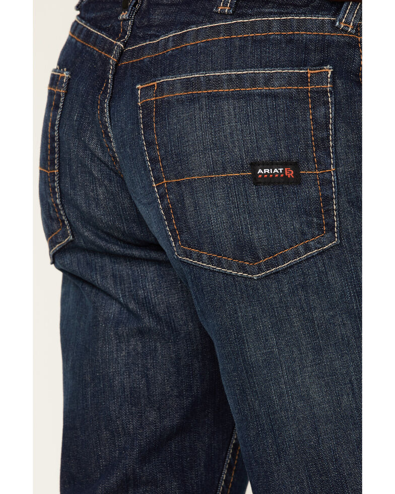 Ariat Flame Resistant M5 Slim Straight Clay Jeans, Denim, hi-res