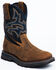 Image #1 - Cody James Men's Disruptor Western Work Boots - Soft Toe, Brown, hi-res