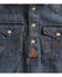 Image #2 - Wrangler Infant Boys' Denim Long Sleeve Shirt Onesie , , hi-res