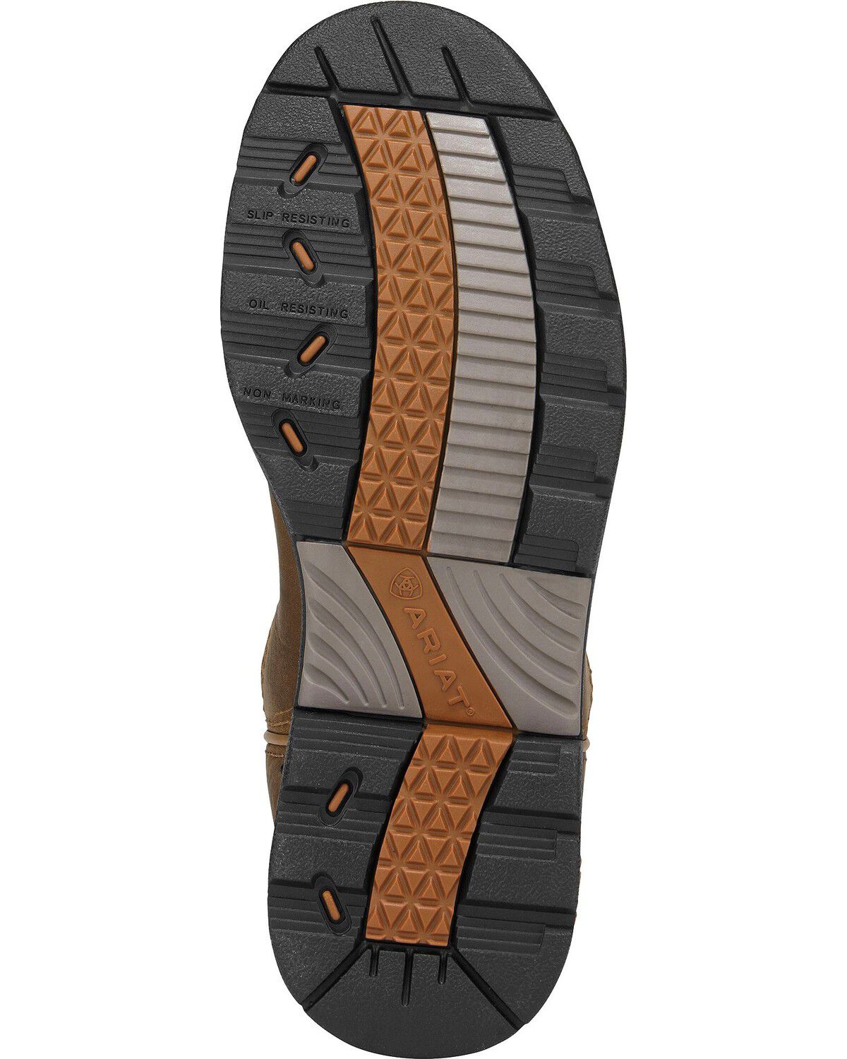 Image #3 - Ariat Women's Tracey Pull On Work Boots - Composite Toe, Dusty Brn, hi-res