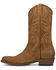 Image #3 - Frye Men's Grady Suede Short Western Boots - Round Toe, Mushroom, hi-res