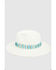 Image #3 - Nikki Beach Women's Raine Straw Fedora, Ivory, hi-res
