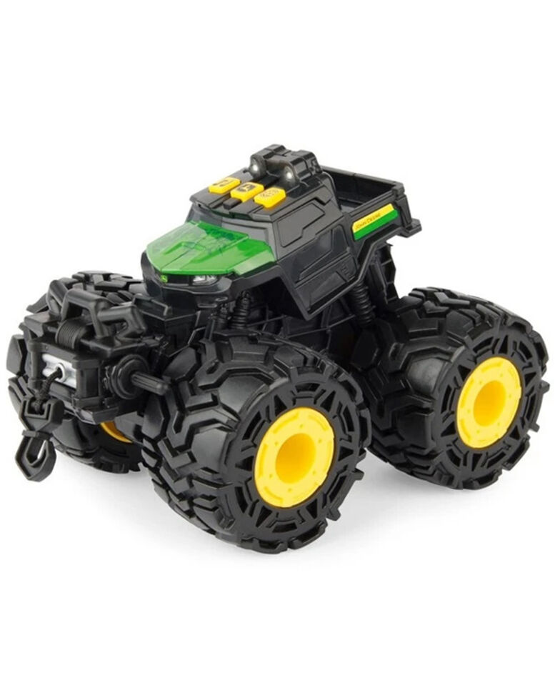 John Deere Boys' Monster Treads Lights & Sounds Gator, Green, hi-res