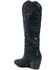 Image #4 - Azalea Wang Women's Driven Tall Western Boots - Snip Toe, Black, hi-res