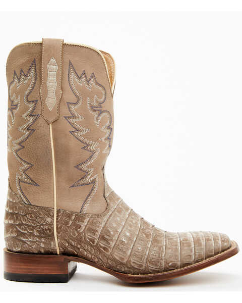 Image #2 - Cody James Men's Exotic Caiman Belly Western Boots - Broad Square Toe, Tan, hi-res