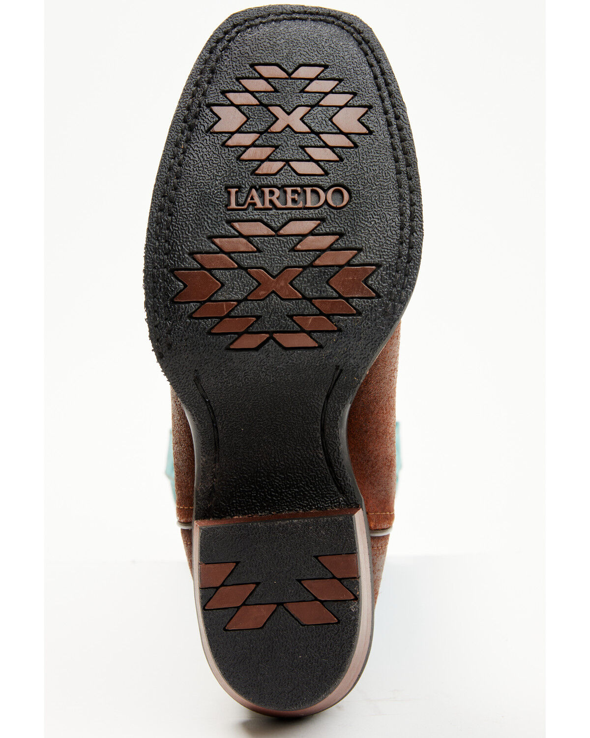 Image #7 - Laredo Women's Sable Western Boots - Broad Square Toe, Brown, hi-res