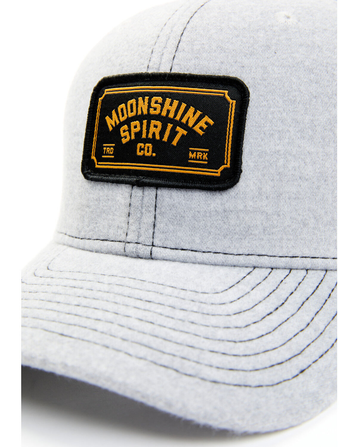 Image #2 - Moonshine Spirit Men's Recreation Patch Mesh-Back Ball Cap, Grey, hi-res