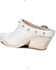 Golo Women's Woody Slip-On Booties - Pointed Toe , White, hi-res