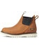 Image #2 - Ariat Women's Rebar Wedge Chelsea H20 Pull On Soft Work Boots - Round Toe , Brown, hi-res