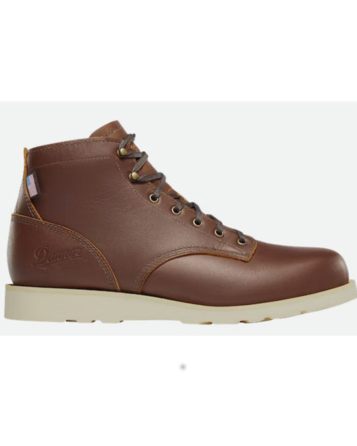 Image #2 - Danner Men's Douglas 6" GTX Work Boots - Soft Toe, Pecan, hi-res