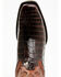 Image #6 - Cody James Men's Exotic Alligator Western Boots - Square Toe, Chocolate, hi-res