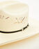 Image #2 - Resistol Men's George Strait Condigo Straw Cowboy Hat, Natural, hi-res