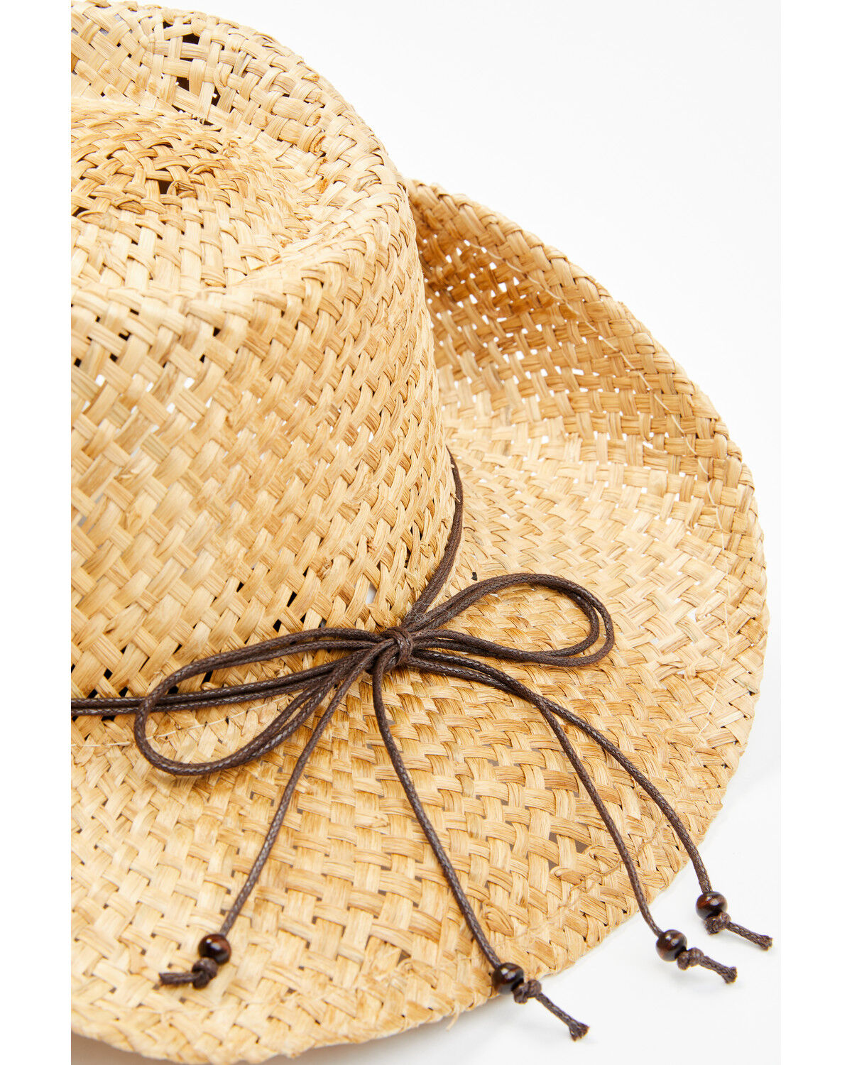 Image #3 - Shyanne Women's Cree Straw Cowboy Hat, Natural, hi-res