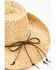 Image #3 - Shyanne Women's Cree Straw Cowboy Hat, Natural, hi-res