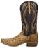 Image #3 - Dan Post Men's Grit Exotic Full Quill Ostrich Tall Western Boots - Snip Toe, Tan, hi-res