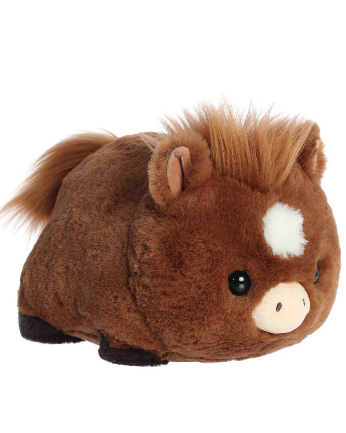 Image #1 - Aurora 10" Hudson Horse™ Spudsters™ Plush Toy, Brown, hi-res