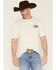 Image #2 - Changes Men's Keystone Light Short Sleeve Graphic T-Shirt, Natural, hi-res