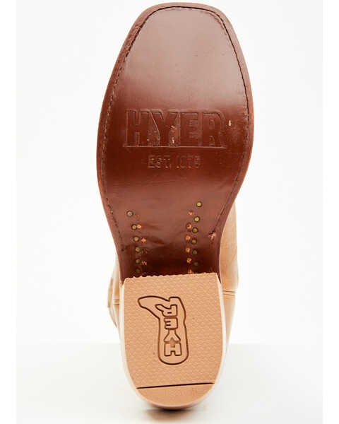 Image #7 - Hyer Women's Leawood Western Boots - Square Toe , Tan, hi-res
