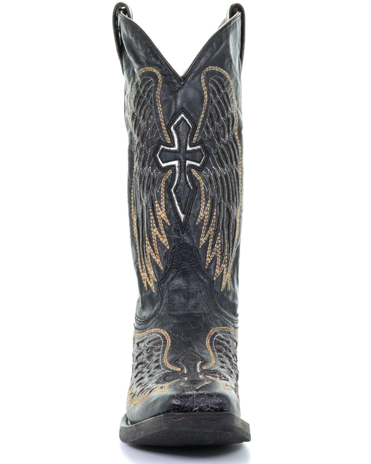 western boots with crosses
