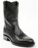Image #1 - Cody James Black 1978® Men's Carmen Exotic Teju Lizard Roper Boots - Round Toe, Black, hi-res