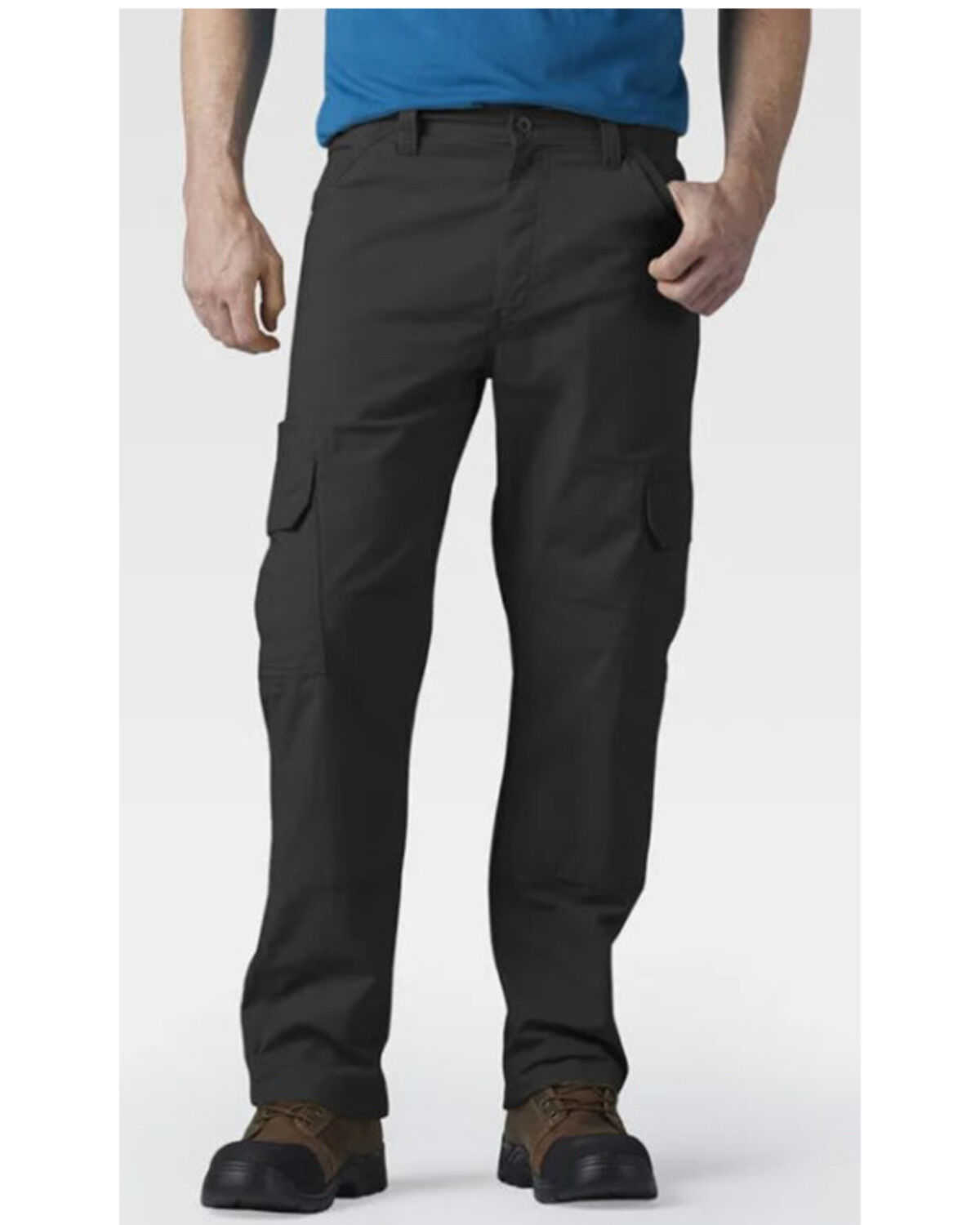 Image #1 - Dickies Men's Black DuraTech Ranger Ripstop Cargo Work Pants, Black, hi-res