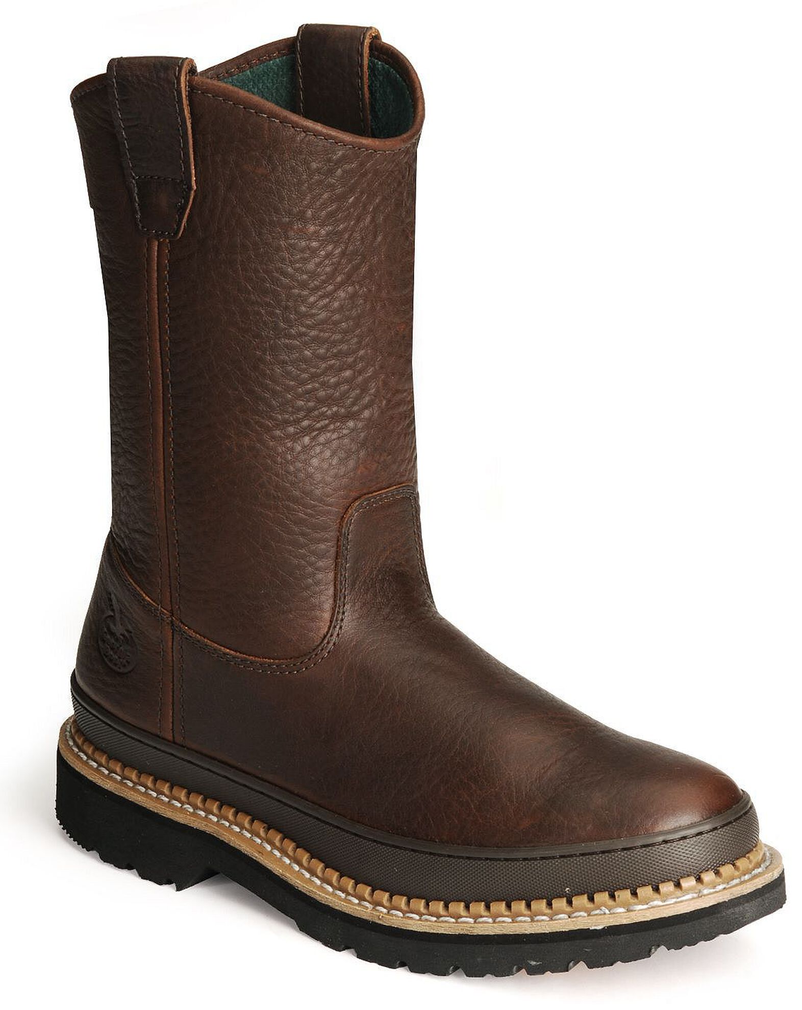 Georgia Boot Men s Giant Pull On Work Boots Steel Toe Sheplers