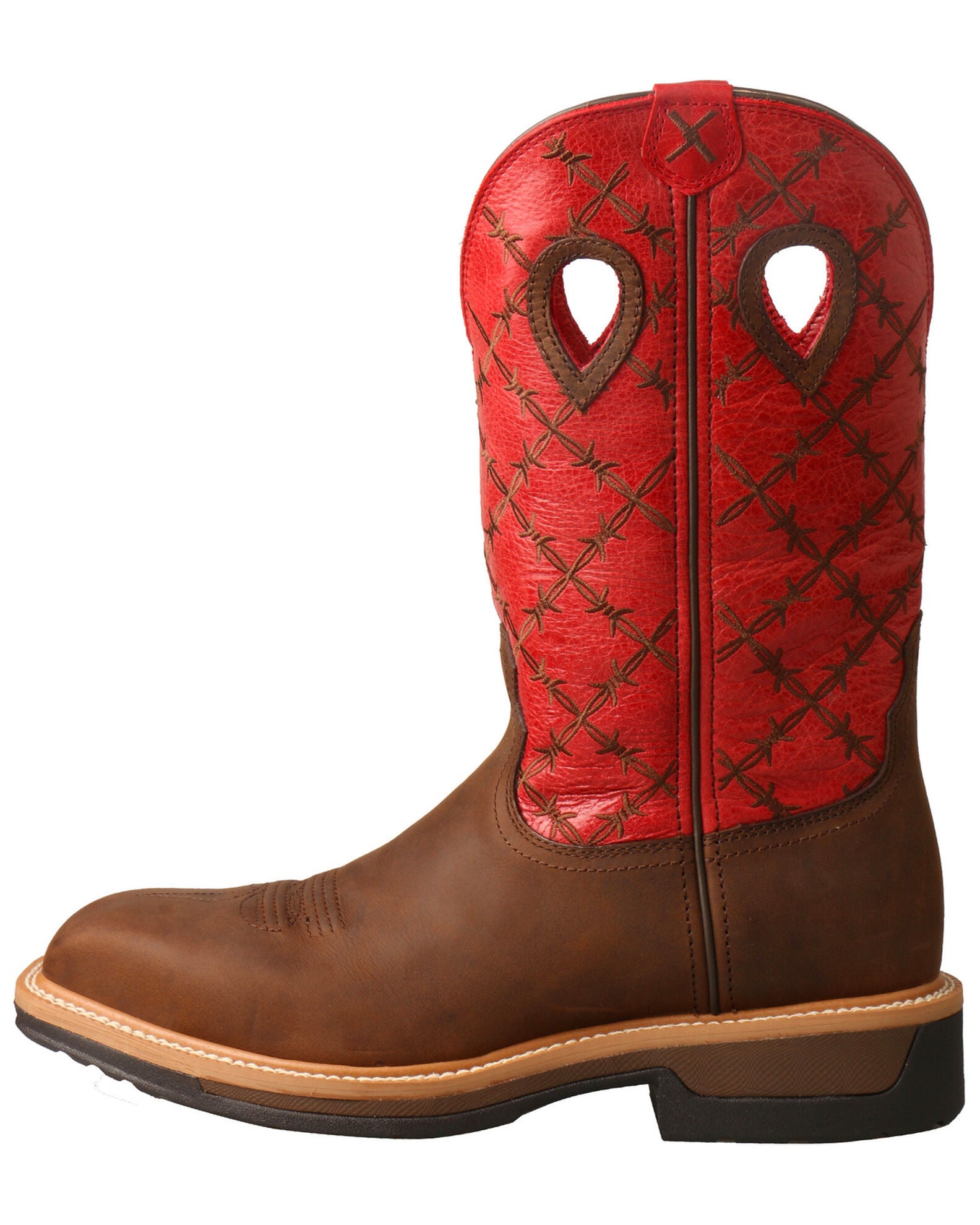 Product Name Twisted X Men's Lite Western Work Boots Alloy Toe