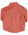 Image #3 - Cinch Infant Boys' Geo Print Long Sleeve Button Down Shirt, Red, hi-res