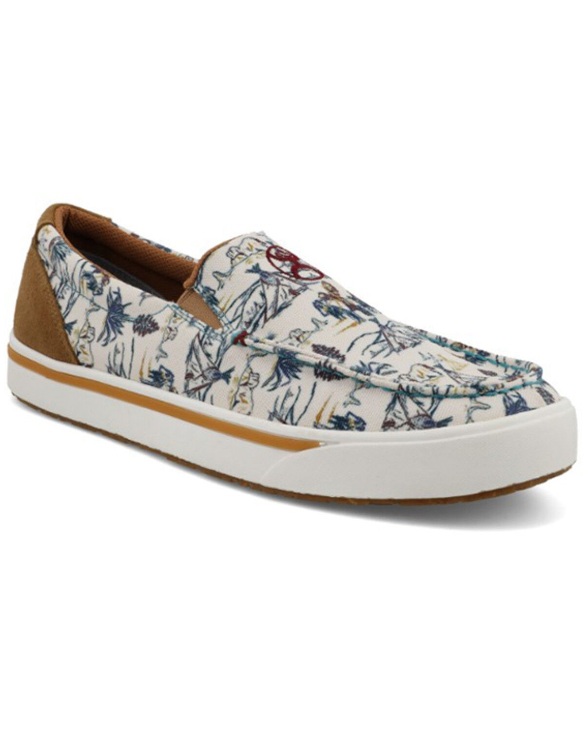 Image #1 - Hooey by Twisted X Men's Slip-On Lopers, Multi, hi-res