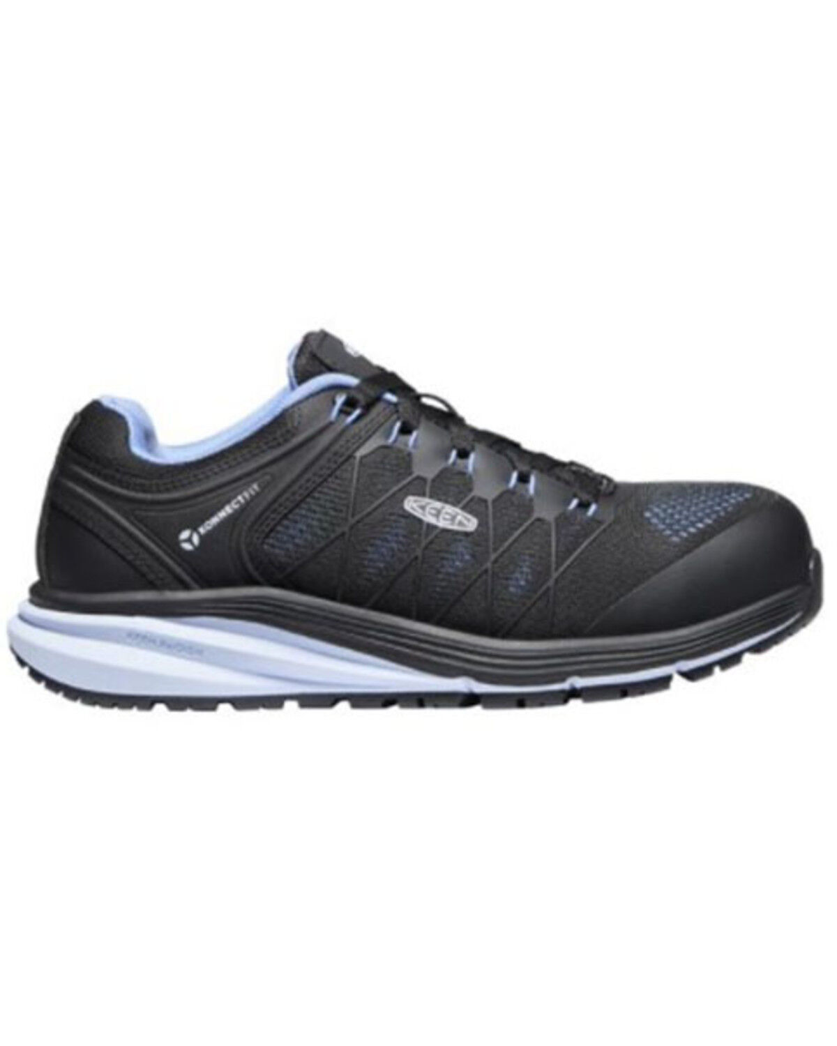 Image #2 - Keen Women's Vista Energy Work Shoes - Carbon Toe, Black, hi-res