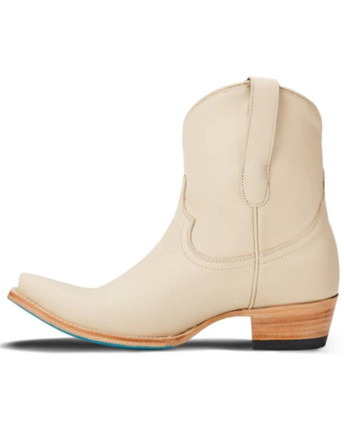 Image #3 - Lane Women's Emma Jane Western Booties - Snip Toe, Ivory, hi-res